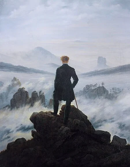 Caspar David Friedrich Wanderer Above The Sea Of Fog