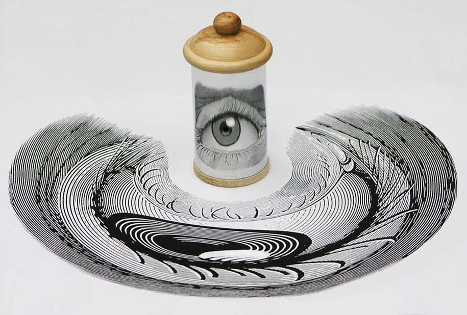 Anamorphosis Anamorphic Cylinder Art 16
