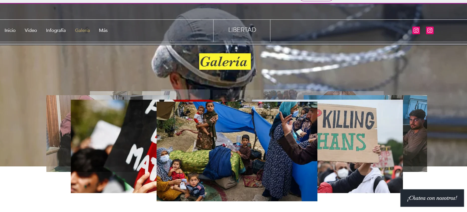 pagina galeria