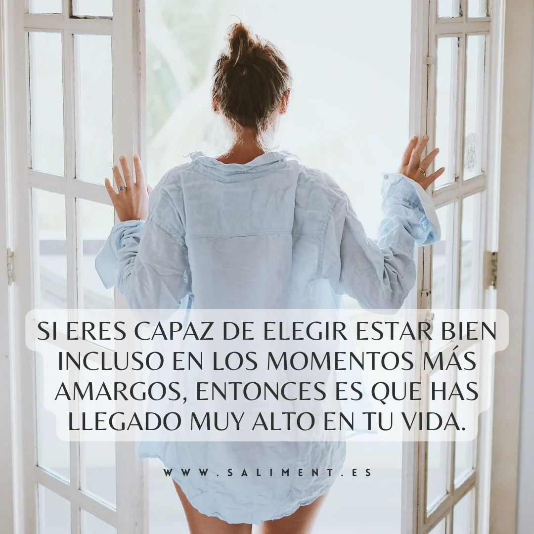 Elegir estar bien