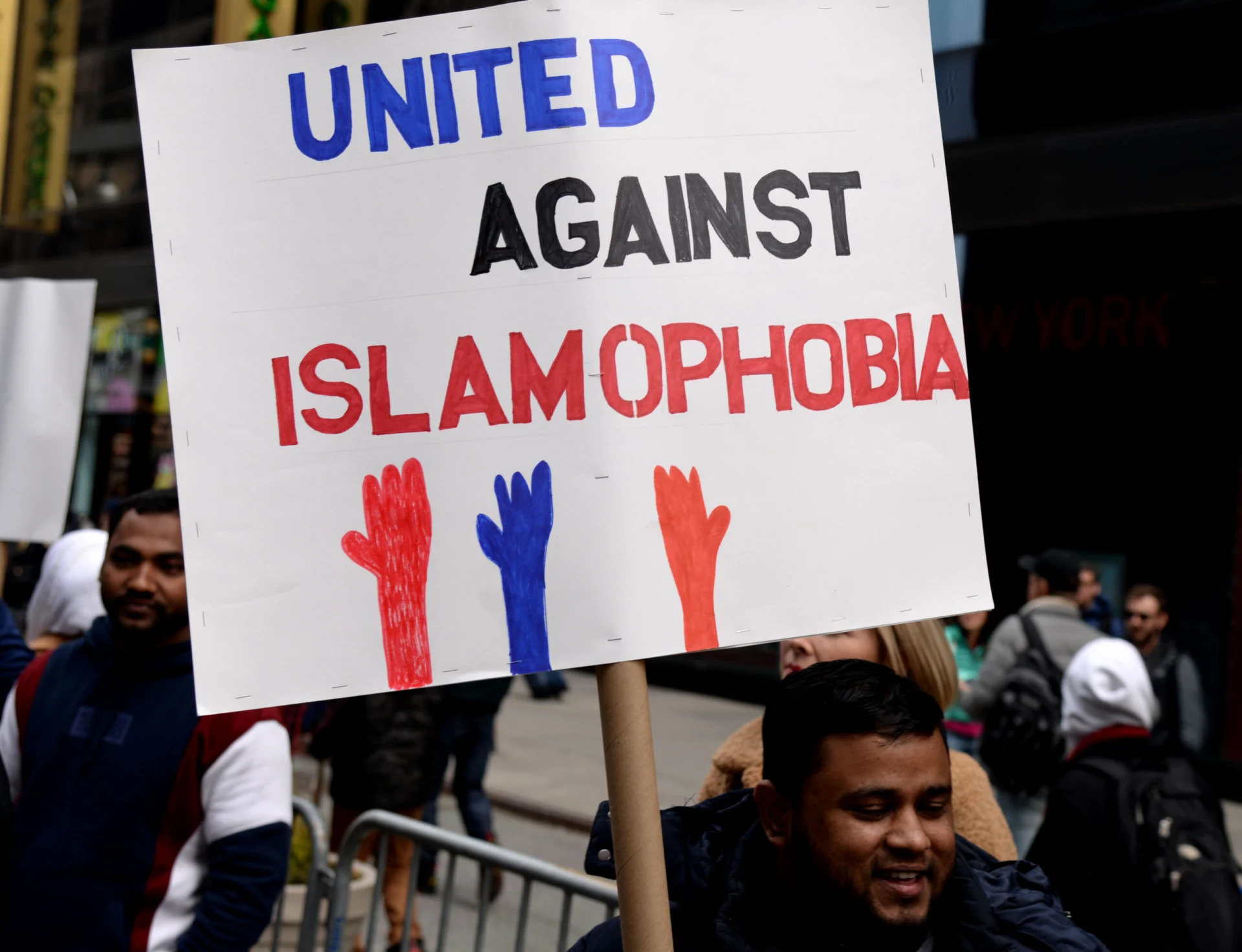 Unidos contra la islamofobia.