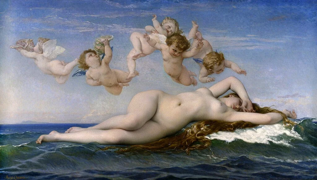 El nacimiento de VenusCabanel 1863