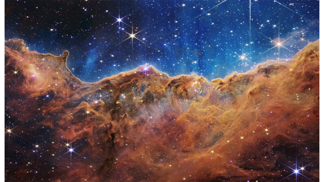 “cosmic Cliffs” In The Carina Nebula