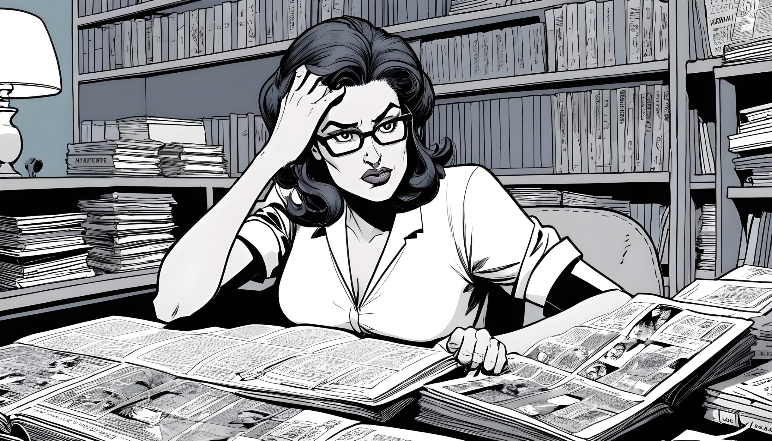 Cómic de periodista