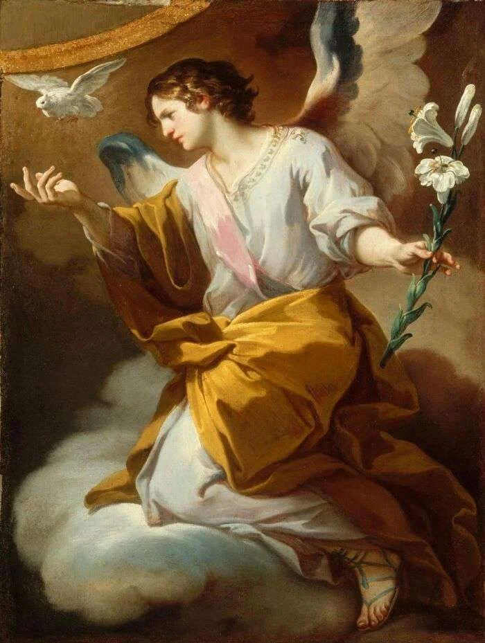 The Angel Annunciate. Corrado Giaquinto