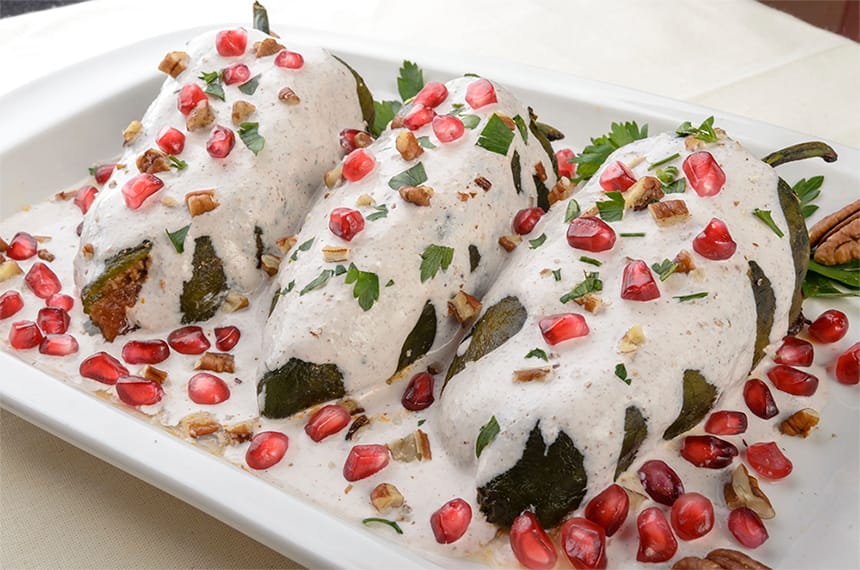 46916190 Chiles En Nogada, A Dish From Mexican Cuisine