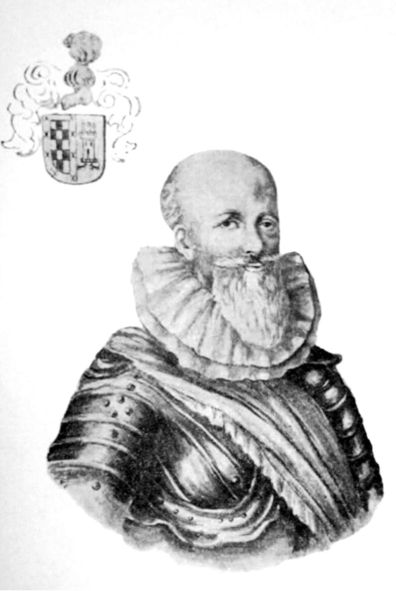 Supuesto Retrato De Bernal Díaz Del Castillo Por Genaro García Basado En El Retrato Del Rey Francés Enrique Iv