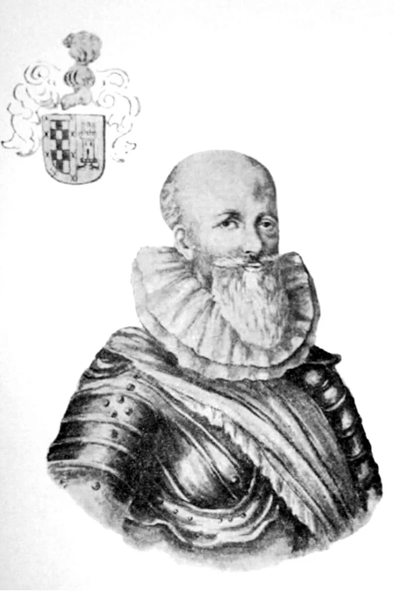 Supuesto Retrato De Bernal Díaz Del Castillo Por Genaro García Basado En El Retrato Del Rey Francés Enrique Iv