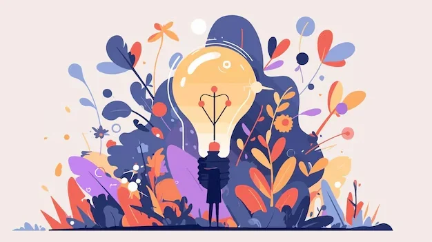 Inspiracion creativa hombre bombilla encendida concepto creatividad 1332472 1033