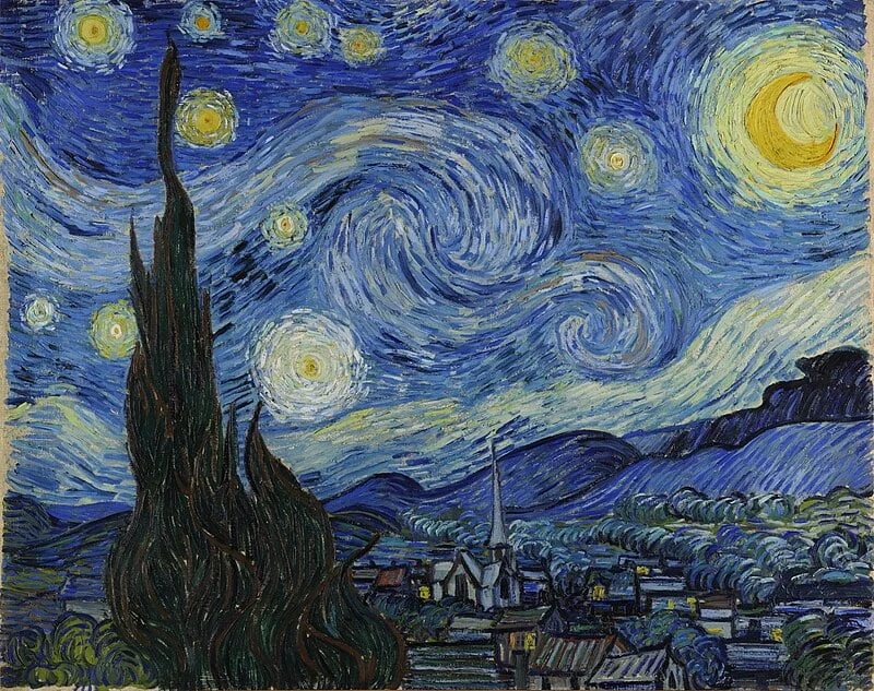 Van Gogh Starry Night Google Art Project 1889