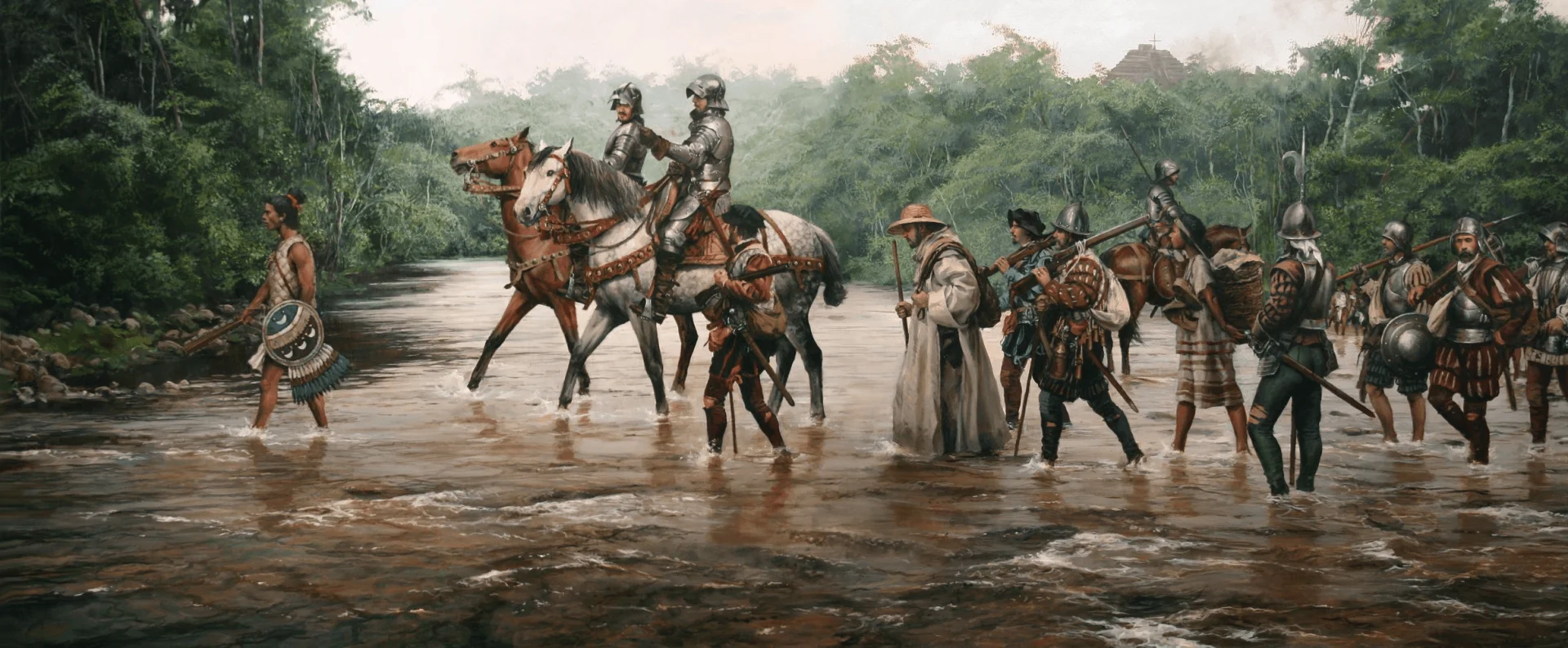 Hernan Cortes Camino A Tenochtitlan 1519