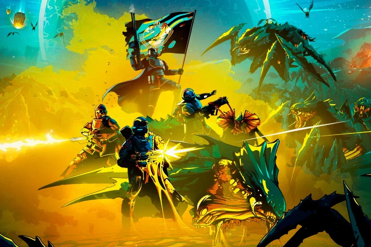 Portada Helldivers