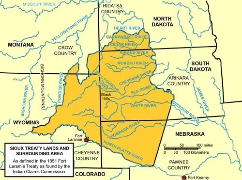 Sioux treaty lands