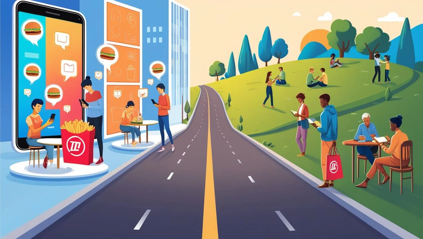 Nuestro concepto de felicidad se ve influido por las dinámicas de la vida moderna.