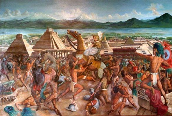 Caída de tenochtitlan