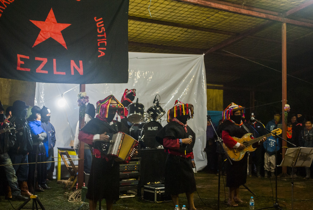 Miembros del EZLN.